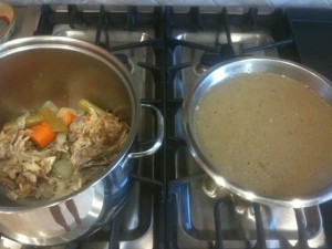 easy chicken broth