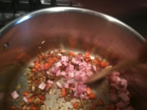 mirepoix black bean soup