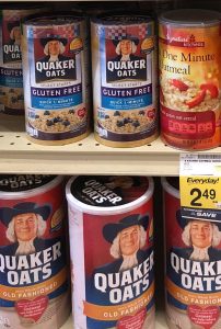 gluten free oats