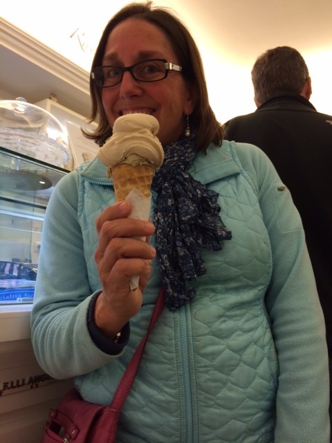 gluten-free cone in Italy