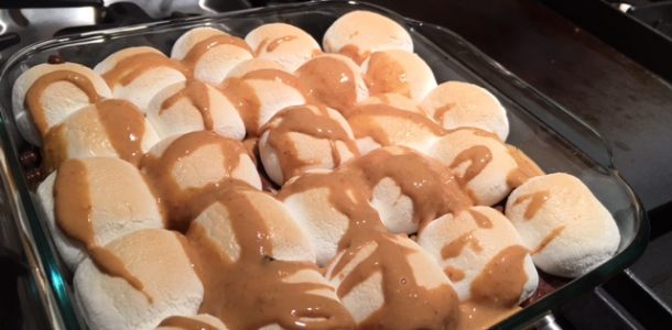 gluten-free smores brownies