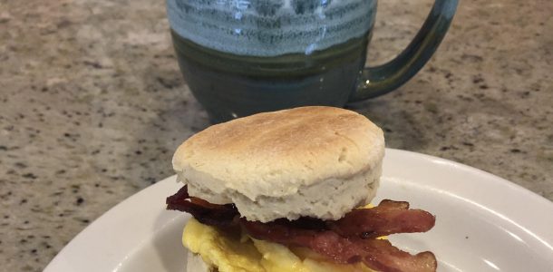 gluten free breakfast sandwich